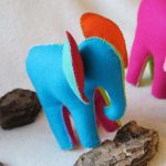 Elefante de colores