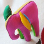 Elefante de colores